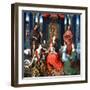 Triptych of St John the Baptist and St John the Evangelist, 1479-Hans Memling-Framed Giclee Print