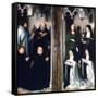 Triptych of St John the Baptist and St John the Evangelist, 1479-Hans Memling-Framed Stretched Canvas