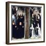 Triptych of St John the Baptist and St John the Evangelist, 1479-Hans Memling-Framed Giclee Print