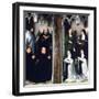 Triptych of St John the Baptist and St John the Evangelist, 1479-Hans Memling-Framed Giclee Print