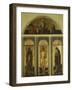 Triptych of St Sebastian-Giovanni Bellini-Framed Giclee Print