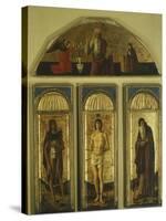 Triptych of St Sebastian-Giovanni Bellini-Stretched Canvas