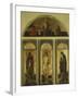 Triptych of St Sebastian-Giovanni Bellini-Framed Giclee Print