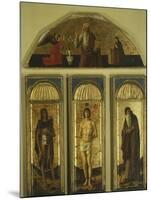 Triptych of St Sebastian-Giovanni Bellini-Mounted Giclee Print