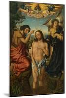 Triptych of the Baptism of Christ-null-Mounted Giclee Print