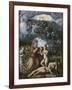 Triptych of the Creation, Creation of Eve, Central Panel-German School-Framed Giclee Print