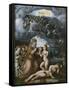 Triptych of the Creation, Creation of Eve, Central Panel-German School-Framed Stretched Canvas