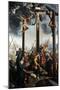 Triptych of the Crucifixion, 1535, by Jan Van Scorel (1495-1562). Netherlands-Jan van Scorel-Mounted Giclee Print