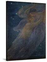 Triptych of the Day: the Night (Detail)-Gaetano Previati-Stretched Canvas