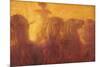 Triptych of the Daytime. the Chariot of the Sun-Gaetano Previati-Mounted Art Print