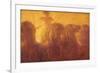 Triptych of the Daytime. the Chariot of the Sun-Gaetano Previati-Framed Premium Giclee Print