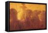 Triptych of the Daytime. the Chariot of the Sun-Gaetano Previati-Framed Stretched Canvas