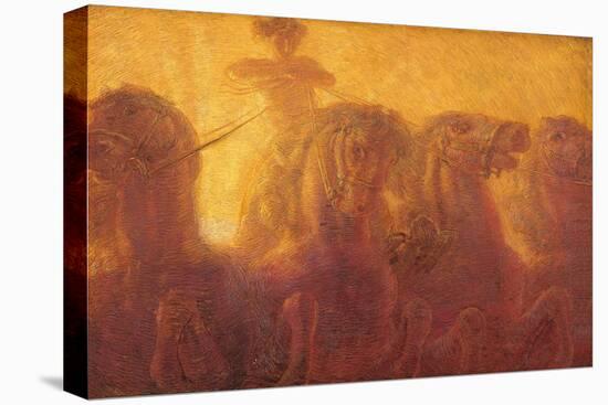 Triptych of the Daytime. the Chariot of the Sun-Gaetano Previati-Stretched Canvas