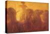 Triptych of the Daytime. the Chariot of the Sun-Gaetano Previati-Stretched Canvas