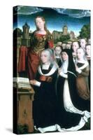 Triptych of the Family Moreel, 1484-Hans Memling-Stretched Canvas
