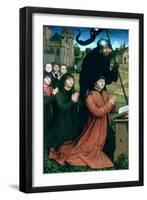 Triptych of the Family Moreel, Detail, 1484-Hans Memling-Framed Giclee Print