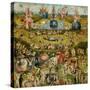 Triptych of the Garden of Earthly Delights, Central Panel-Hieronymus Bosch-Stretched Canvas