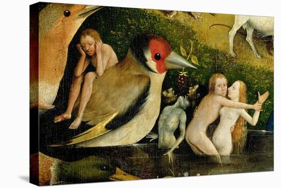 Triptych of the Garden of Earthly Delights (detail)-Hieronymus Bosch-Stretched Canvas