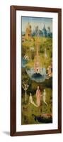 Triptych of the Garden of Earthly Delights, Left-Hand Panel with the Garden of Eden-Hieronymus Bosch-Framed Giclee Print