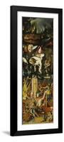 Triptych of the Garden of Earthly Delights, Right-Hand Panel with Hell-Hieronymus Bosch-Framed Giclee Print