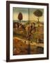 Triptych of the Haywain, Closed (The Journey through Life)-Hieronymus Bosch-Framed Giclee Print