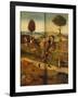 Triptych of the Haywain, Closed (The Journey through Life)-Hieronymus Bosch-Framed Giclee Print