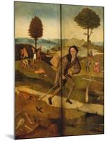 Triptych of the Haywain, Closed (The Journey through Life)-Hieronymus Bosch-Mounted Giclee Print