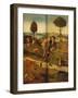 Triptych of the Haywain, Closed (The Journey through Life)-Hieronymus Bosch-Framed Giclee Print