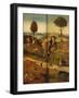 Triptych of the Haywain, Closed (The Journey through Life)-Hieronymus Bosch-Framed Giclee Print