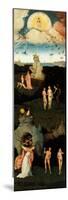 Triptych of the Haywain, Left-Hand Panel with the Original Sin-Hieronymus Bosch-Mounted Giclee Print