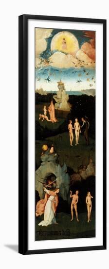 Triptych of the Haywain, Left-Hand Panel with the Original Sin-Hieronymus Bosch-Framed Premium Giclee Print