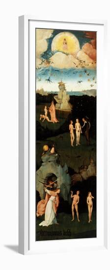 Triptych of the Haywain, Left-Hand Panel with the Original Sin-Hieronymus Bosch-Framed Premium Giclee Print