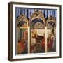 Triptych of the Nativity of the Virgin, 1342-Pietro Lorenzetti-Framed Giclee Print