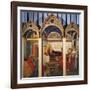 Triptych of the Nativity of the Virgin, 1342-Pietro Lorenzetti-Framed Giclee Print