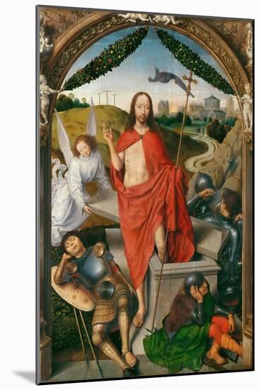 Triptych of the Resurrection-Hans Memling-Mounted Giclee Print