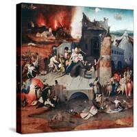 Triptych of the Temptation of St Anthony, C1480-1516-Hieronymus Bosch-Stretched Canvas