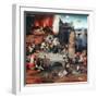 Triptych of the Temptation of St Anthony, C1480-1516-Hieronymus Bosch-Framed Premium Giclee Print