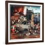 Triptych of the Temptation of St Anthony, C1480-1516-Hieronymus Bosch-Framed Giclee Print