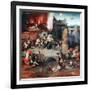 Triptych of the Temptation of St Anthony, C1480-1516-Hieronymus Bosch-Framed Giclee Print