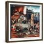 Triptych of the Temptation of St Anthony, C1480-1516-Hieronymus Bosch-Framed Giclee Print