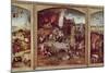 Triptych of the Temptation of St. Anthony-Hieronymus Bosch-Mounted Giclee Print