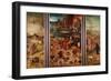 Triptych of the Temptation of St. Anthony-Hieronymus Bosch-Framed Giclee Print