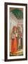 Triptych of the Virgin and Child Surrounded by Saints, Detail of the Left Panel-Antonio Vivarini-Framed Premium Giclee Print