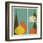 Triptych of Vases-trendywest-Framed Art Print