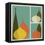 Triptych of Vases-trendywest-Framed Stretched Canvas