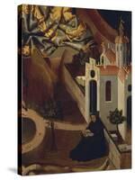 Triptych of Virgin of Montserrat, 16th Century, Detail-null-Stretched Canvas