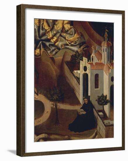 Triptych of Virgin of Montserrat, 16th Century, Detail-null-Framed Giclee Print