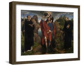 Triptych of Willem Moreel, 1484-Hans Memling-Framed Giclee Print