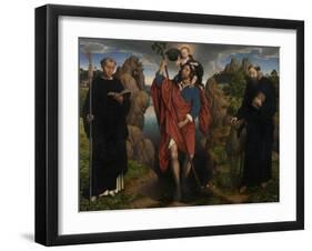 Triptych of Willem Moreel, 1484-Hans Memling-Framed Giclee Print