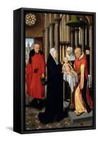 Triptych, Presentation in the Temple-Hans Memling-Framed Stretched Canvas